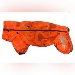 Hurtta Slush Combat Suit Waterproof Dog Overall-Orange Camo-70M/28M